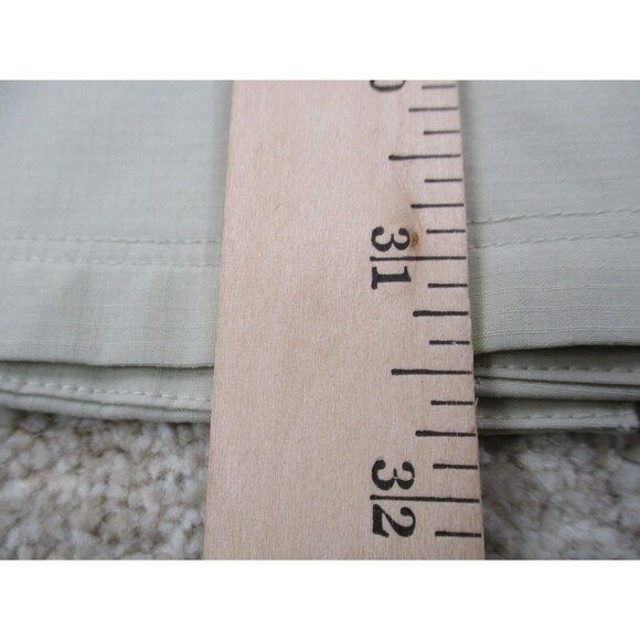 Cabelas Shirt Mens 2XL XXL Beige Guidewear UPF 30 Fishing Outdoors Button Up * - Picture 12 of 13